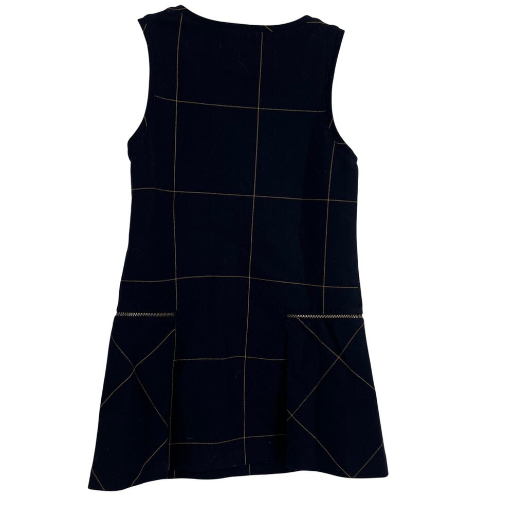Zara Girls Casual Collection Plaid Sleeveless Dress Sz 6/7 - Picture 3 of 6